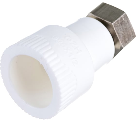 Муфта PP-R с накидной гайкой SLT AQUA 25х1/2 SLTFM8251