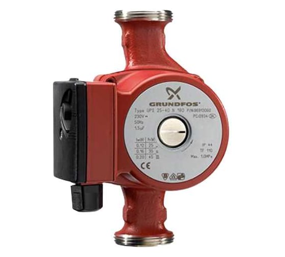 Насос циркуляционный Grundfos UPS 25-40 N бытовой (1х230) длина 180мм 96913060