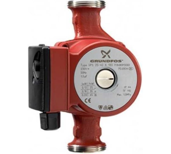 Насос циркуляционный Grundfos UPS 32-100 N бытовой без гаек 95906489