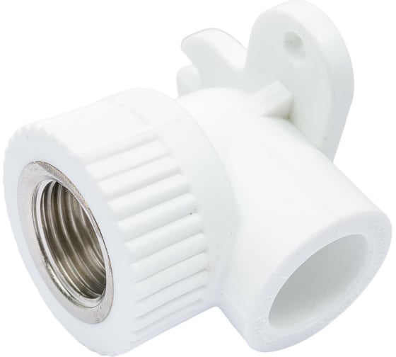 Комбинированный отвод PP-R SLT AQUA с креплением, ВР 20х1/2 SLTFY8201