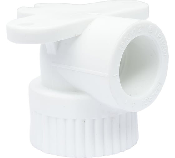 Комбинированный отвод PP-R SLT AQUA с креплением, ВР 20х1/2 SLTFY8201