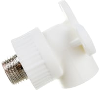 Комбинированный отвод PP-R SLT AQUA с креплением, НР 20х1/2 SLTFY7201