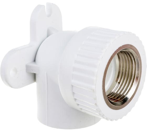 Комбинированный отвод PP-R SLT AQUA с креплением, ВР 25х3/4 SLTFY8252