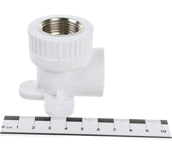 Комбинированный отвод PP-R SLT AQUA с креплением, ВР 25х3/4 SLTFY8252