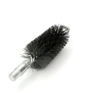 Щетка ерш трубный EuroBrush Д48 двойная спираль с кольцом, ворс сталь 0,30, посадка М12 резьба (14-348) кордщетка ершик, очистка технологических отверстий, котлов, чистка теплообменников прочистка дымоходов, труб EB-TD48ST