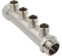 Коллекторы латунные Okseler 1x1/2НР 4 выхода oks00374