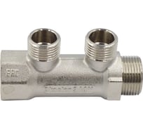 Коллекторы латунные Okseler 3/4x1/2НР 2 выхода oks00369