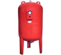 Бак расширительный VRT 150л для отопления присоединение 1 1/2 с манометром вертикальный 555846