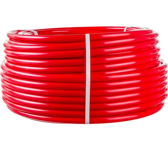 Труба из полиэтилена повышенной термостойкости Gigant PE-RT 20x2.0 мм, красный, 100 м GSG-20 1