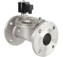 Клапан электромагнитный VSF-601E-PU-NC Ду65 Ру10, нержавеющая сталь 304, EPDM, фланцевый, пилотный, 220В DAR DN.ru D130-05959