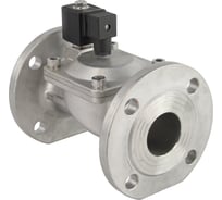 Клапан электромагнитный VSF-601V-PU-NC Ду25 Ру10, нержавеющая сталь 304, Viton, фланцевый, пилотный, 24В DAR DN.ru D130-05990