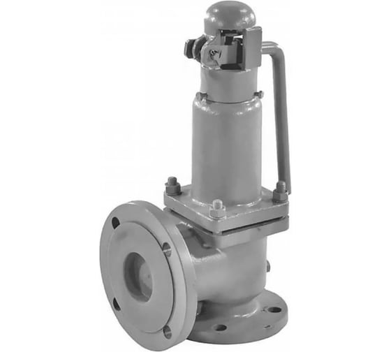 Клапан предохранительный 17с28нж 25Л-20Х13-M-F Ду65/100 Ру16 настройка 8-10 бар DN.ru D120-02095 1