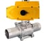 Кран шаровой DN.ru 304-304-PTFE-W-ISO-H Ду100 Ру16 с 1/4-оборотным электроприводом QT-N-020 380В D160-54895 1