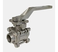 Кран шаровой ABRA BV61-025 DN25 PN40 полнопроходной, нерж.сталь, сварка/сварка BV61-025-DN25-PN40-Abra