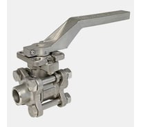 Кран шаровой ABRA BV61-015 DN15 PN40 полнопроходной, нерж.сталь, сварка/сварка BV61-015-DN15-PN40-Abra