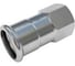 Пресс-переход Conex Banninger IBP A-Press Inox нержавеющая сталь AISI304 с внутренней резьбой - 42х1.1/2 PS24270G0421200 1