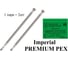Подводка под смеситель Imperial PREMIUM PEX 1,0м 1/2F-M10x1-L17/L37для пит.воды (хол/гор)в стальной оплетке гибкая (1пара=2шт) 621.00 2
