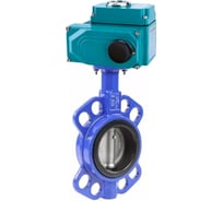 Затвор дисковый DN.ru WCB-316L-NBR Ду150 Ру16 с электроприводом QT2-040 24В D050-85361