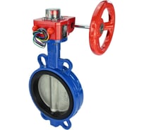 Затвор дисковый DN.ru WCB-316L-NBR Ду125 Ру16, редуктор HGBF-2 с индикатором положения и датчиком обратной связи D050-85292