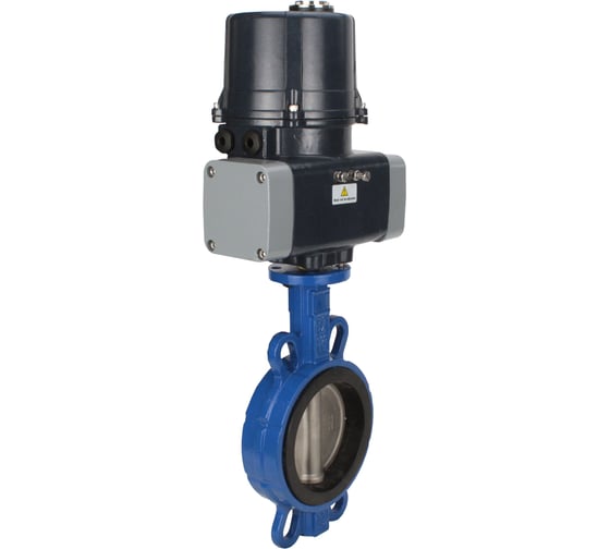 Затвор дисковый WCB-316L-EPDM Ду100 Ру16 с электроприводом ЭПВП-014 220В с пружинным возвратом DN.ru D050-85357 1