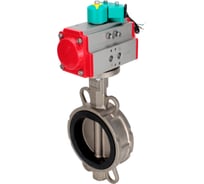 Затвор дисковый 316-316-VITON-2W-Fb Ду65 Ру16, пневмопривод DA-065, магнитный переключатель МППП-200 DN.ru D050-85285