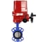 Затвор дисковый WCB-316L-NBR Ду125 Ру16 с взрывозащищенным электроприводом EX-020 220В DN.ru D050-85370 1