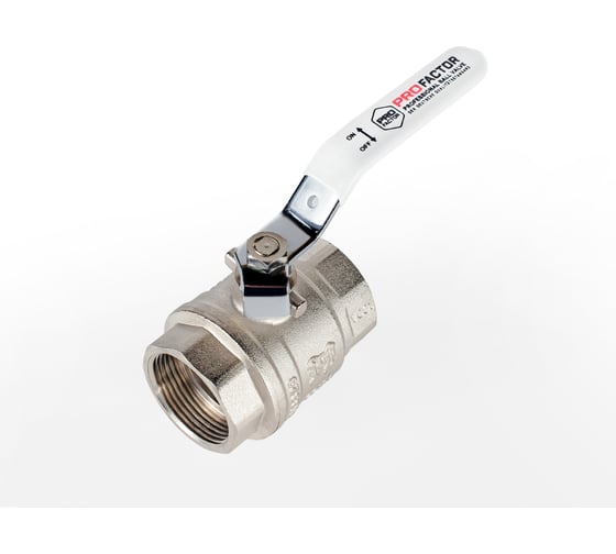 Шаровой кран PROFACTOR PF STANDARD ручка рычаг в/в 1 1/4 PF FBV 312