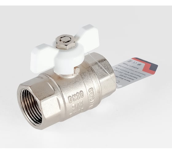 Шаровой кран PROFACTOR PF STANDARD в/в бабочка 3/4 дюйма PF FBV 301