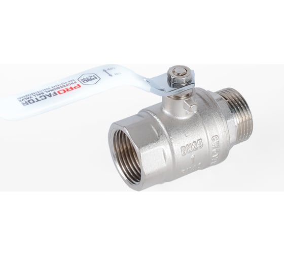 Шаровой кран PROFACTOR PF STANDARD ручка рычаг в/н 1 PF FBV 317