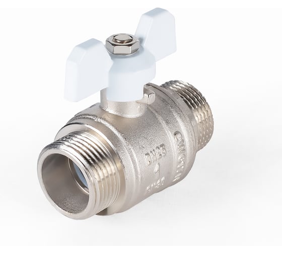 Шаровой кран PROFACTOR PF STANDARD ручка бабочка, н/н 1 дюйм PF FBV 308