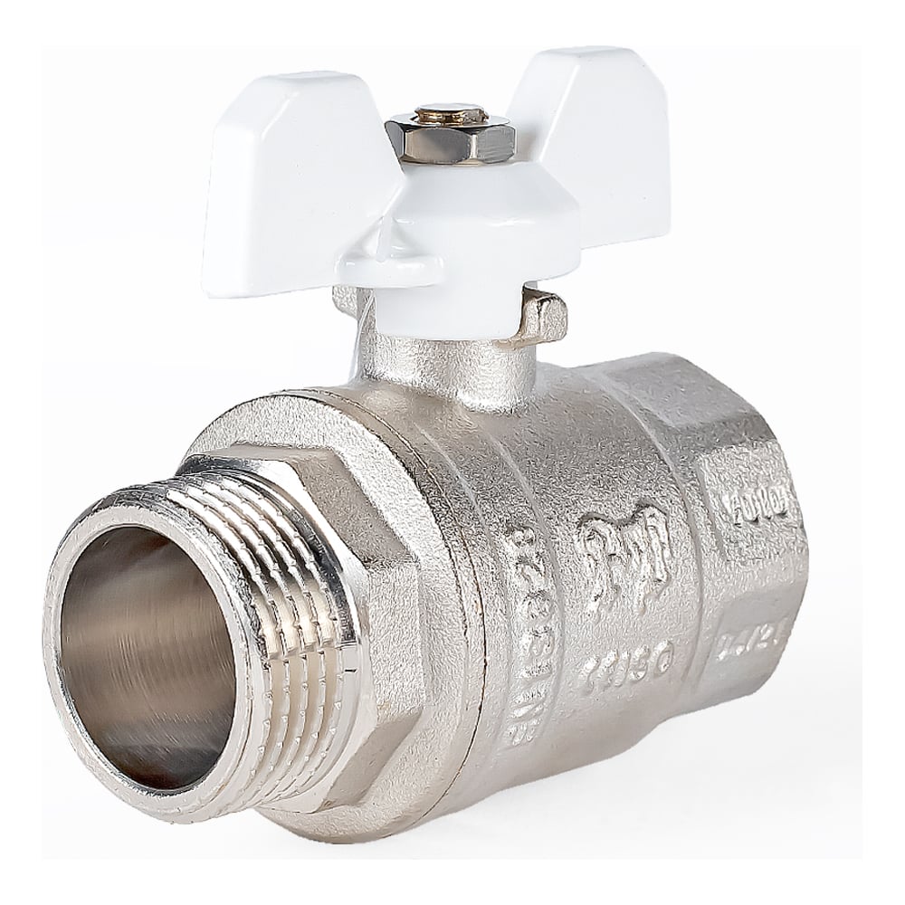Шаровой кран PROFACTOR PF STANDARD ручка бабочка, в/н 1 дюйм PF FBV 305 ...