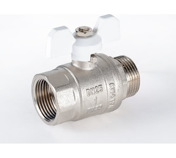 Шаровой кран PROFACTOR PF STANDARD ручка бабочка, в/н 1 дюйм PF FBV 305