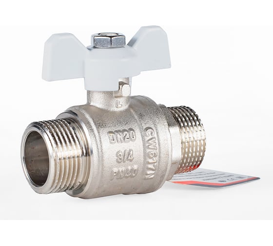 Шаровой кран PROFACTOR PF STANDARD ручка бабочка, н/н 3/4 дюйма PF FBV 307