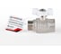 Шаровой кран PROFACTOR PF STANDARD ручка бабочка, в/н 3/4 дюйма PF FBV 304 4