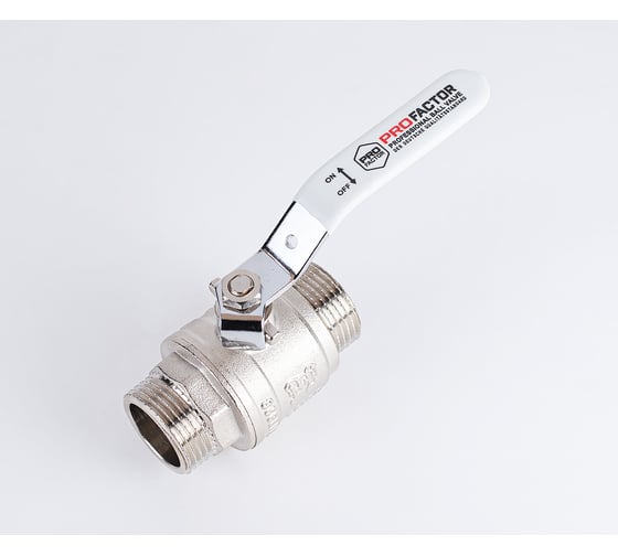 Шаровой кран PROFACTOR PF STANDARD ручка рычаг н/н 1 дюйм PF FBV 323