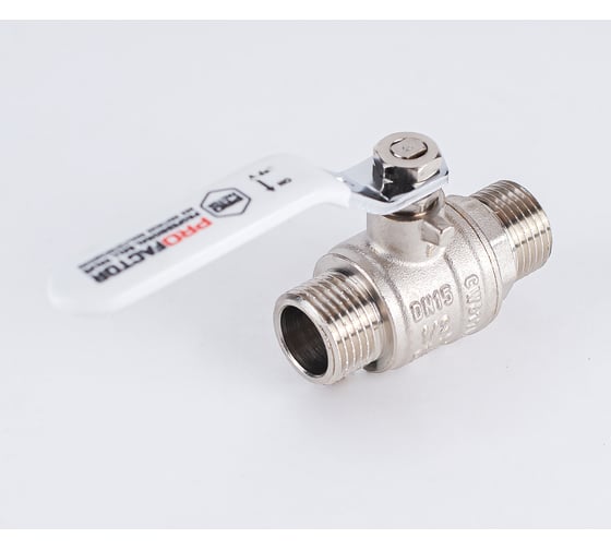 Шаровой кран PROFACTOR PF STANDARD ручка рычаг н/н 1/2 PF FBV 321