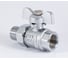 Шаровой кран PROFACTOR PF STANDARD с полусгоном, хром, в/н ручка бабочка, 1/2 дюйма PF UBV 324CW 3