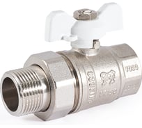 Шаровой кран PROFACTOR PF STANDARD с полусгоном, в/н, ручка бабочка 3/4 дюйма PF UBV 325S