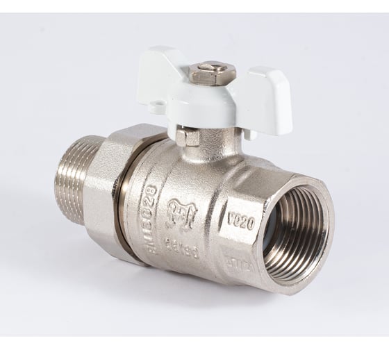 Шаровой кран PROFACTOR PF STANDARD с полусгоном, в/н, ручка бабочка 3/4 дюйма PF UBV 325S
