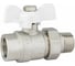 Шаровой кран PROFACTOR с полусгоном PF STANDARD в/н бабочка 1 дюйм PF UBV 326 1