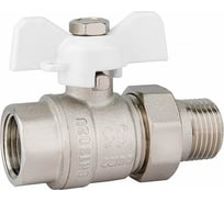 Шаровой кран PROFACTOR с полусгоном PF STANDARD в/н бабочка 1.1/4 дюйма PF UBV 327
