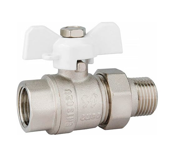 Шаровой кран PROFACTOR с полусгоном PF STANDARD в/н бабочка 1.1/4 дюйма PF UBV 327 1
