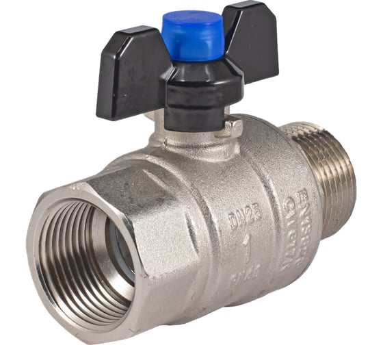 Шаровой кран PROFACTOR PF STRONG ручка бабочка в/н 1 дюйм PF FBV 287