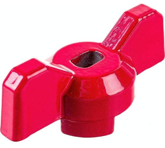 Рукоятка для шарового крана PROFACTOR PF STANDARD бабочка, красный/синий 1/2" - 3/4" PF FBV 1520WH