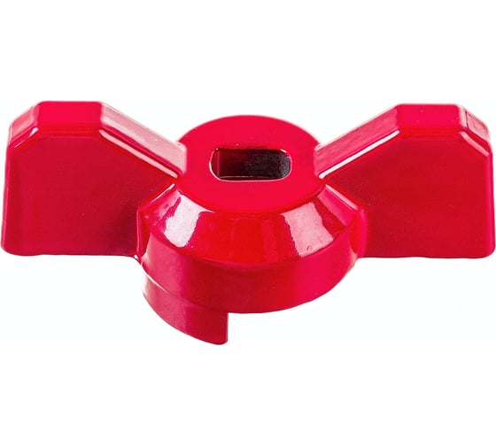 Рукоятка для шарового крана PROFACTOR PF STANDARD бабочка, красный/синий 1/2" - 3/4" PF FBV 1520WH