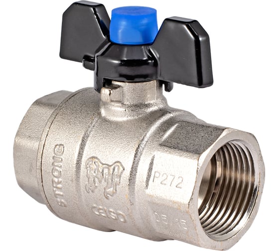 Шаровой кран PROFACTOR PF STRONG ручка бабочка в/в 1 дюйм PF FBV 284
