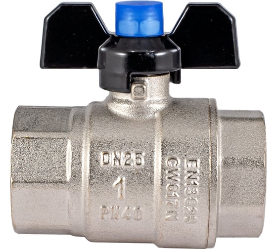 Шаровой кран PROFACTOR PF STRONG ручка бабочка в/в 1 дюйм PF FBV 284
