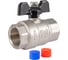 Шаровой кран PROFACTOR PF STRONG ручка бабочка в/в 1 дюйм PF FBV 284 1