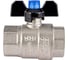 Шаровой кран PROFACTOR PF STRONG ручка бабочка в/в 1 дюйм PF FBV 284 5