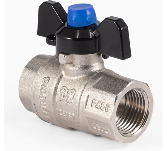Шаровой кран PROFACTOR PF STRONG ручка бабочка в/в 1/2 дюйма PF FBV 282
